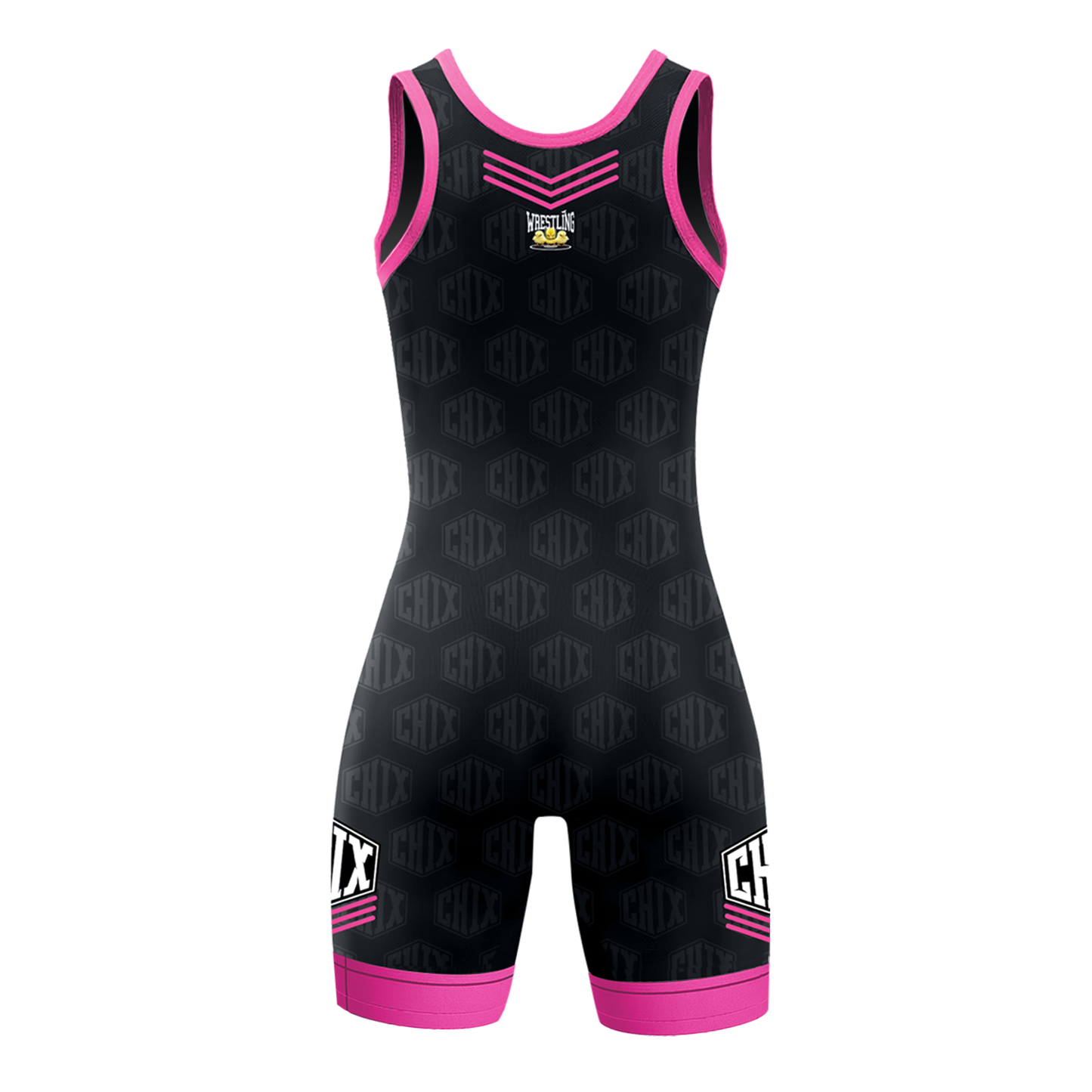 Wrestling Chix Custom Girls' Singlet – Personalized Nameplate