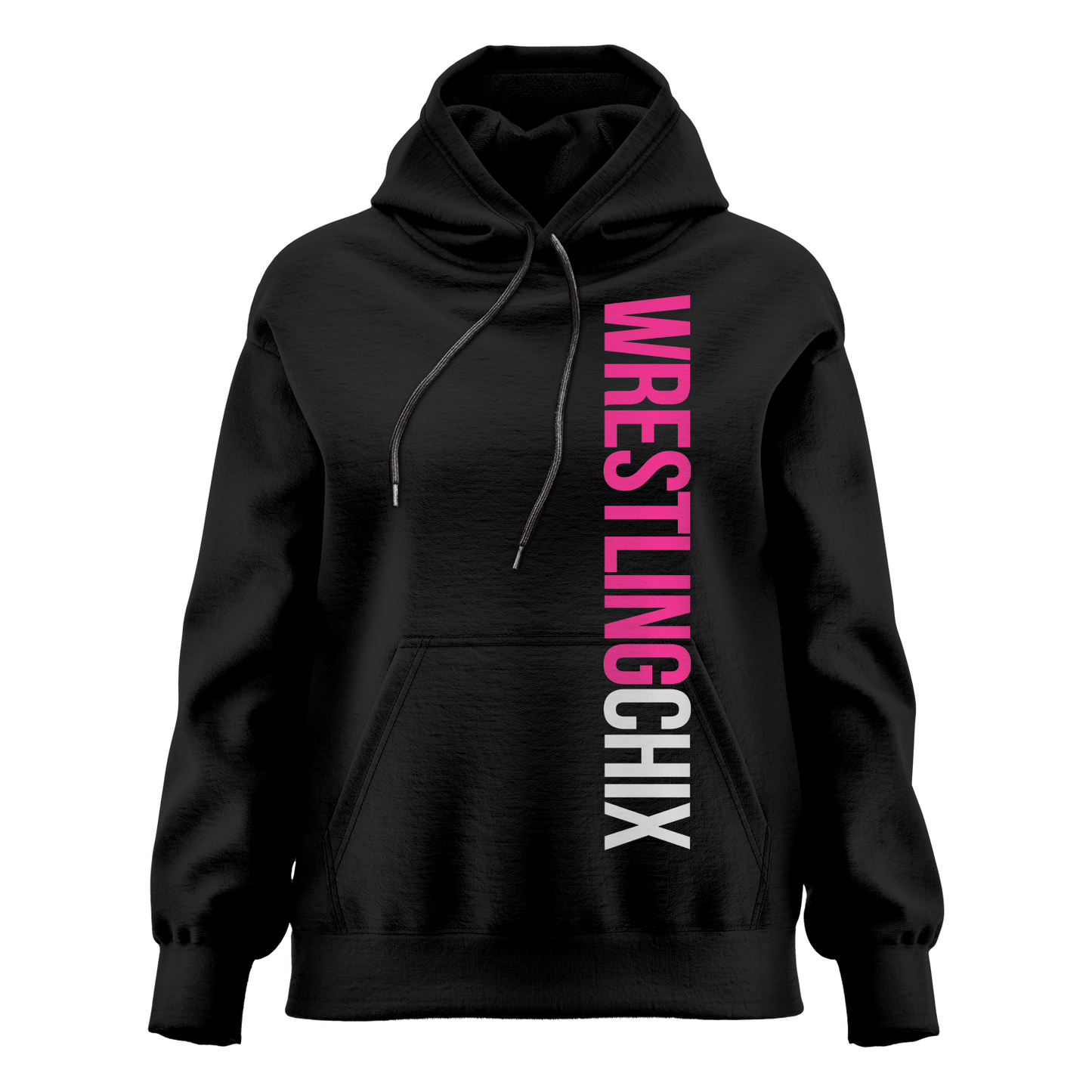 WrestlingChix Vertical Backdrop Hoodie