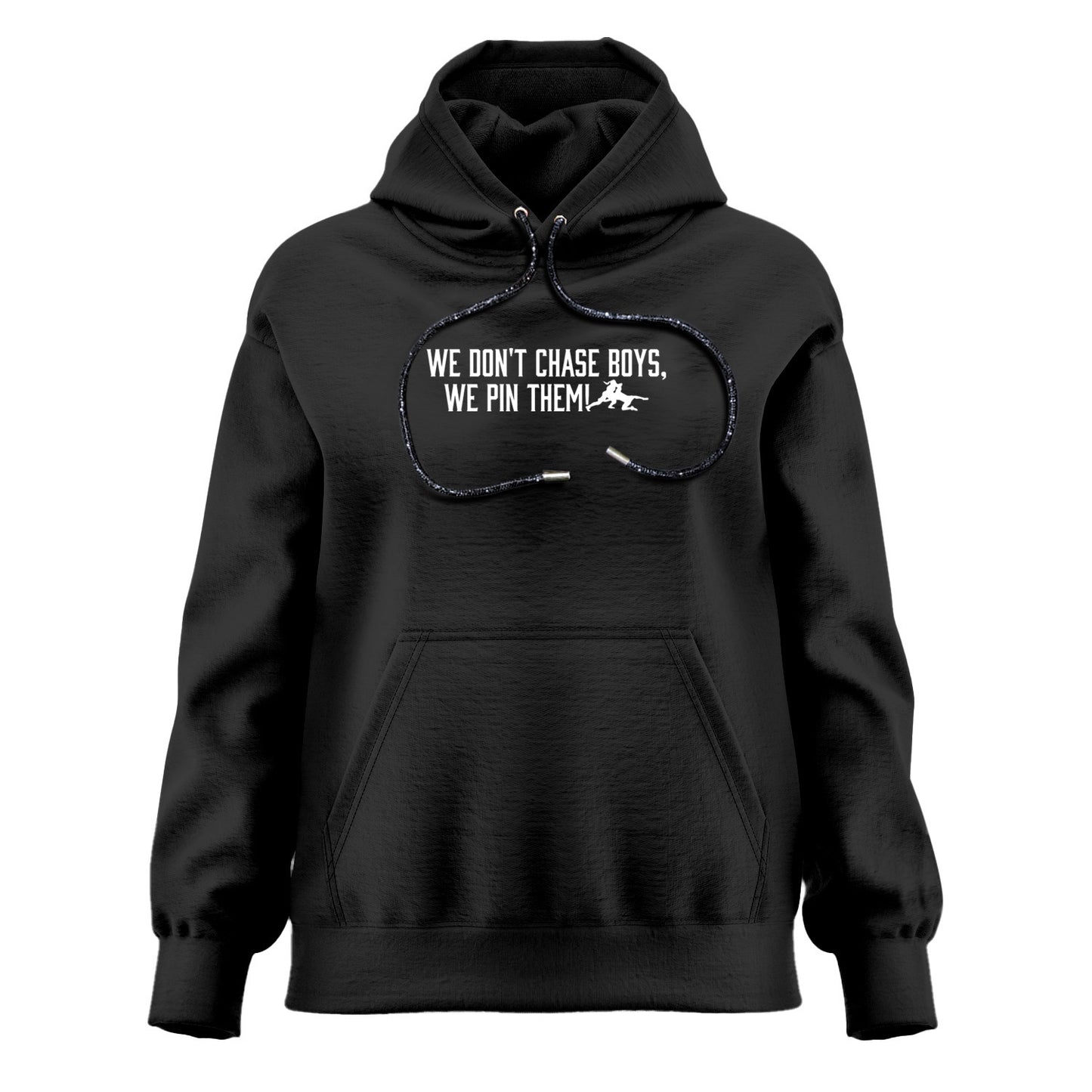 Wrestling Chix Black Bling Hoodie