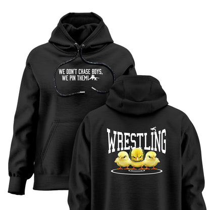 Wrestling Chix Black Bling Hoodie