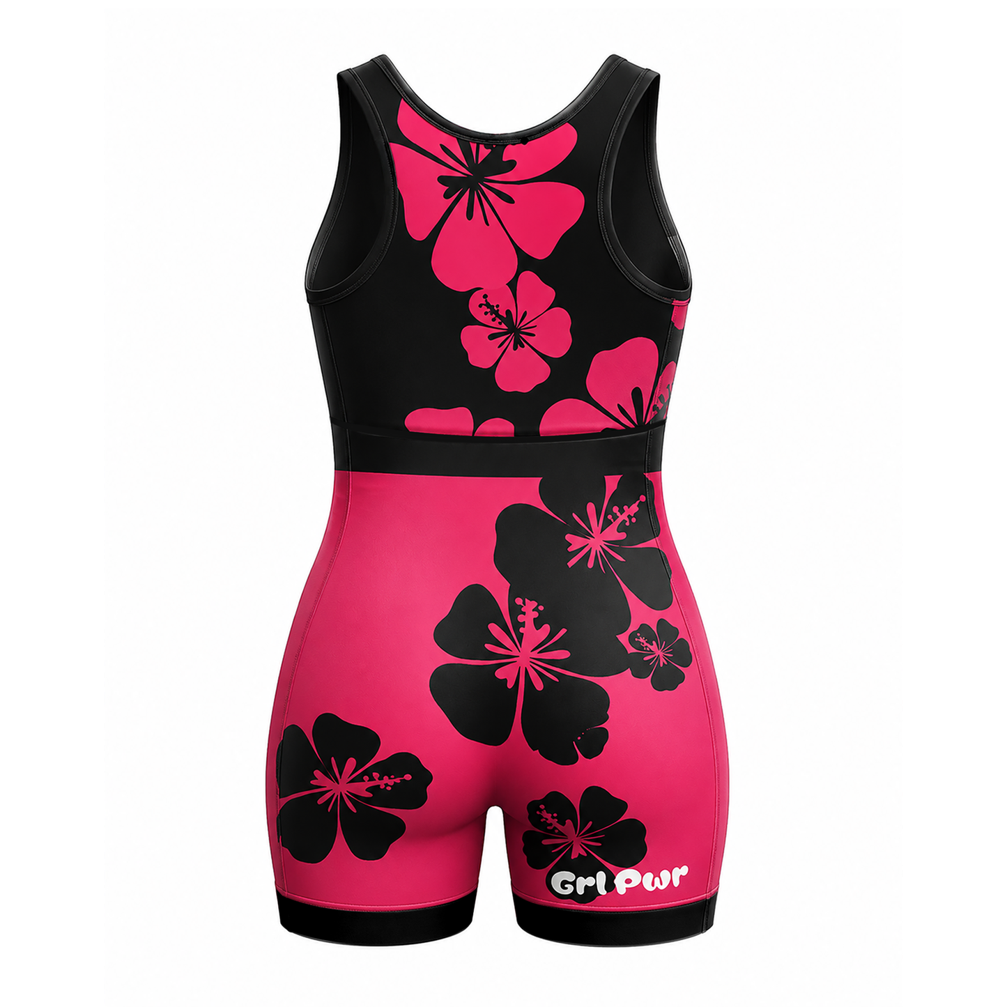 Hibiscus Bloom Women’s Wrestling Singlet