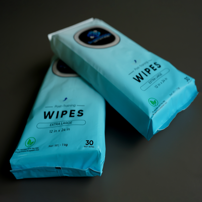 Wrestle. Sweat. Shine. – XL Post-Match Wipes